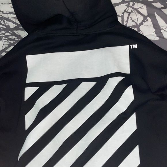 OFF-WHITE Multi Patches Over Sized Hoodie - Picture 7 of 10
